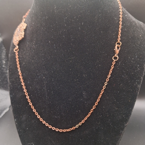 Pretty Handmade Copper Choker - Picture 2 of 2